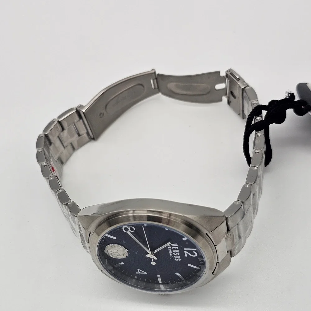 Versus Versace Men Watch Lexington Blue Dial Quartz‎ Silver VSPLI2521 44mm
